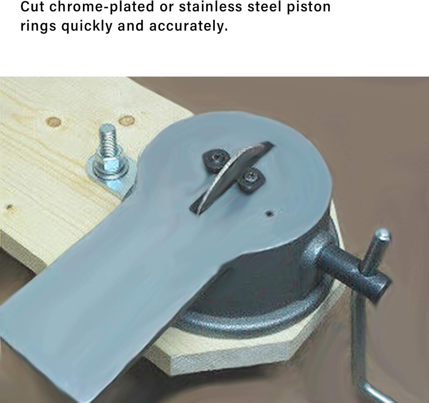 Aramox Universal Pistone Ring End Gaps Filer Strumento di Limatura Ruota di Taglio Precisa Pistone Ring Filer Accessori per Mole 91089408