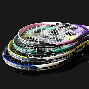 Racchetta Da Tennis Per Bambini - Leggera In Lega Di Carbonio Con Borsa