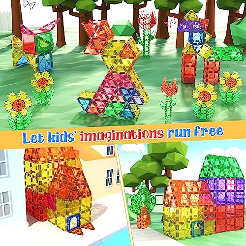Kids Toys Tiles Starter Set, Blocks for Toddlers Building Toys