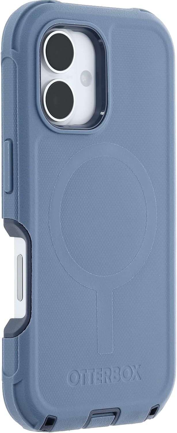 OtterBox iPhone 16 Defender Series Case - Baby Blue Jeans - Image 4