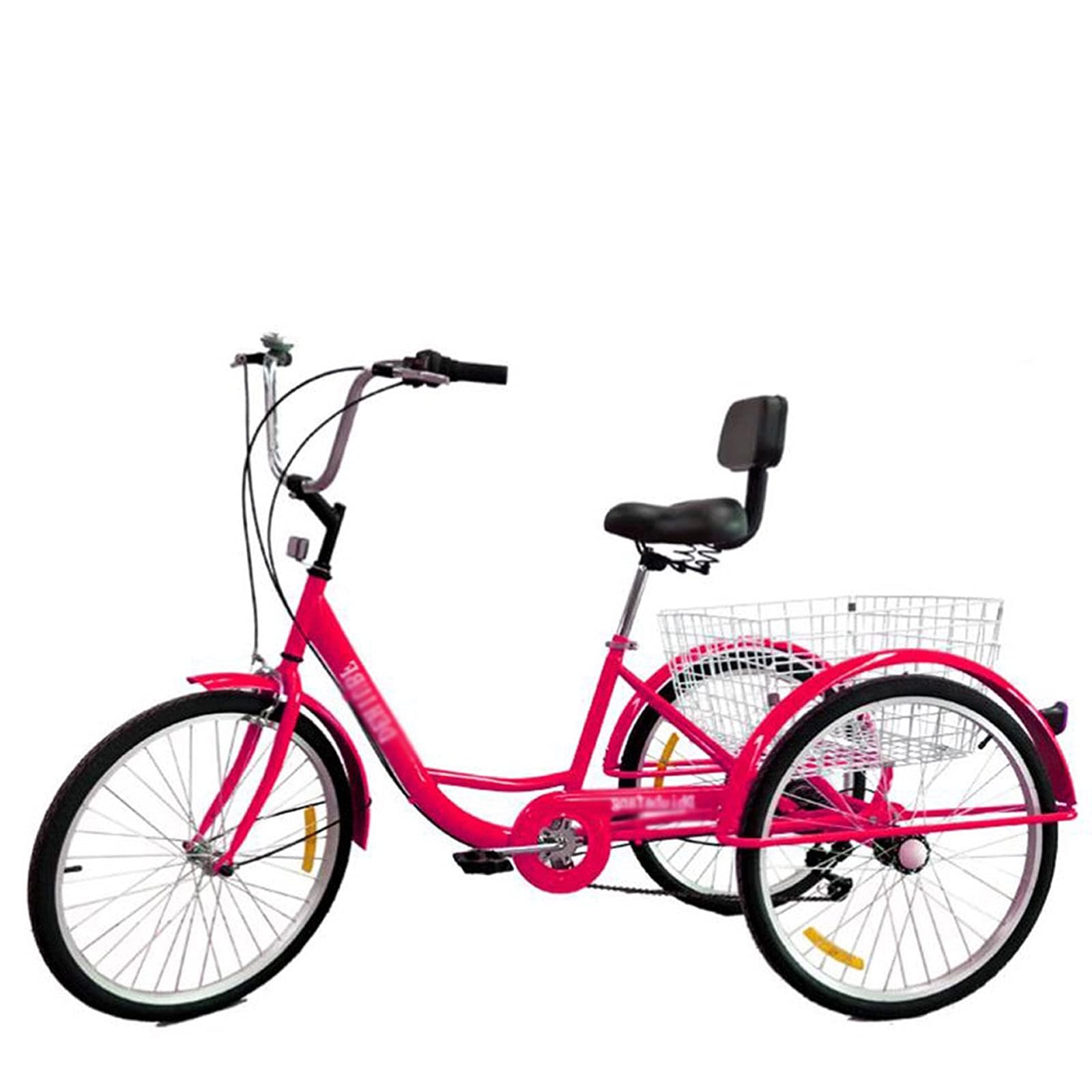 Amazon.co.jp: 三輪自転車 大人の三輪車 24 in成人三輪車3ホイール+