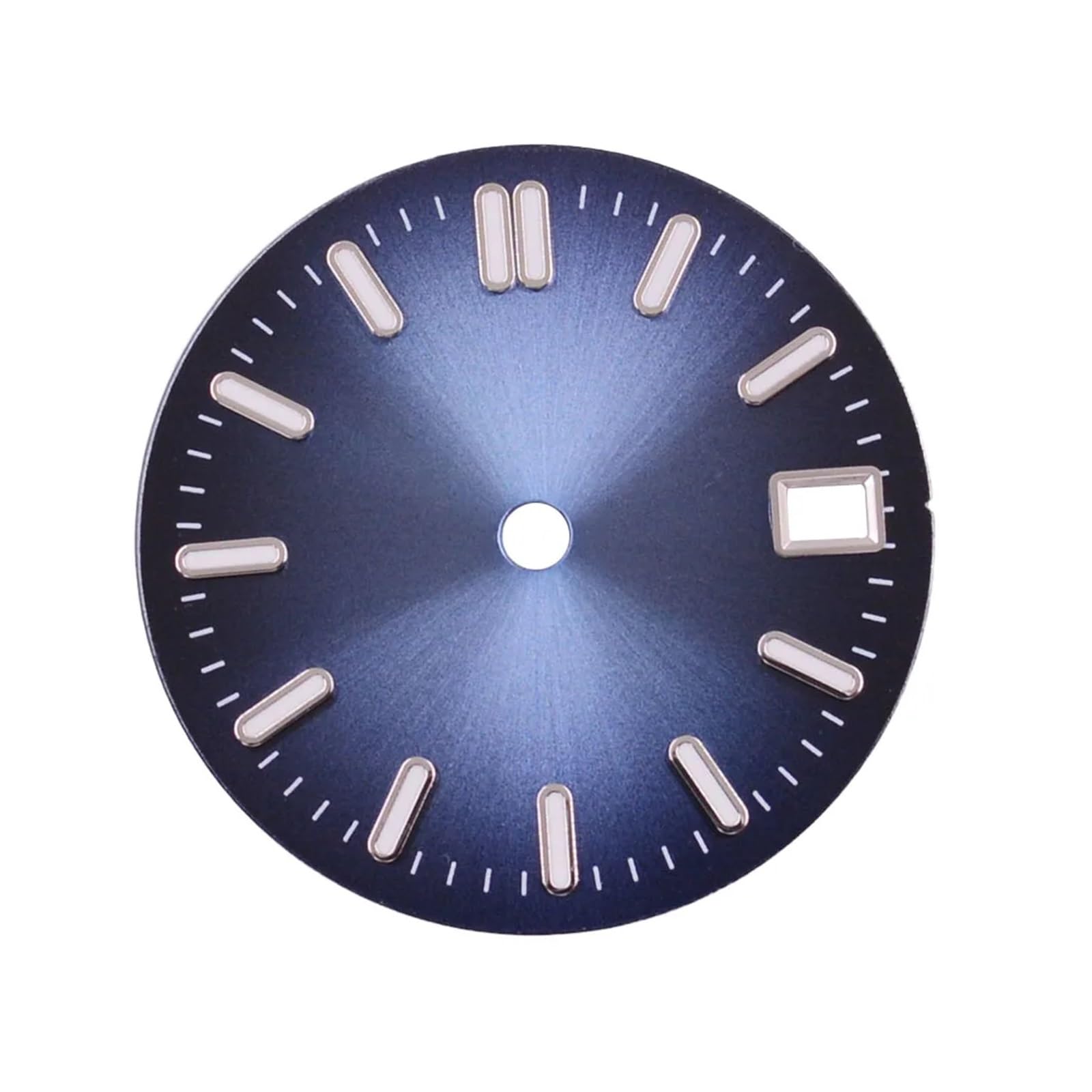 1pc 29MM okienko daty niebieski świecący zielony srebrny czarny sterylna tarcza pasuje do akcesoriów zegarków NH35 NH36(D)