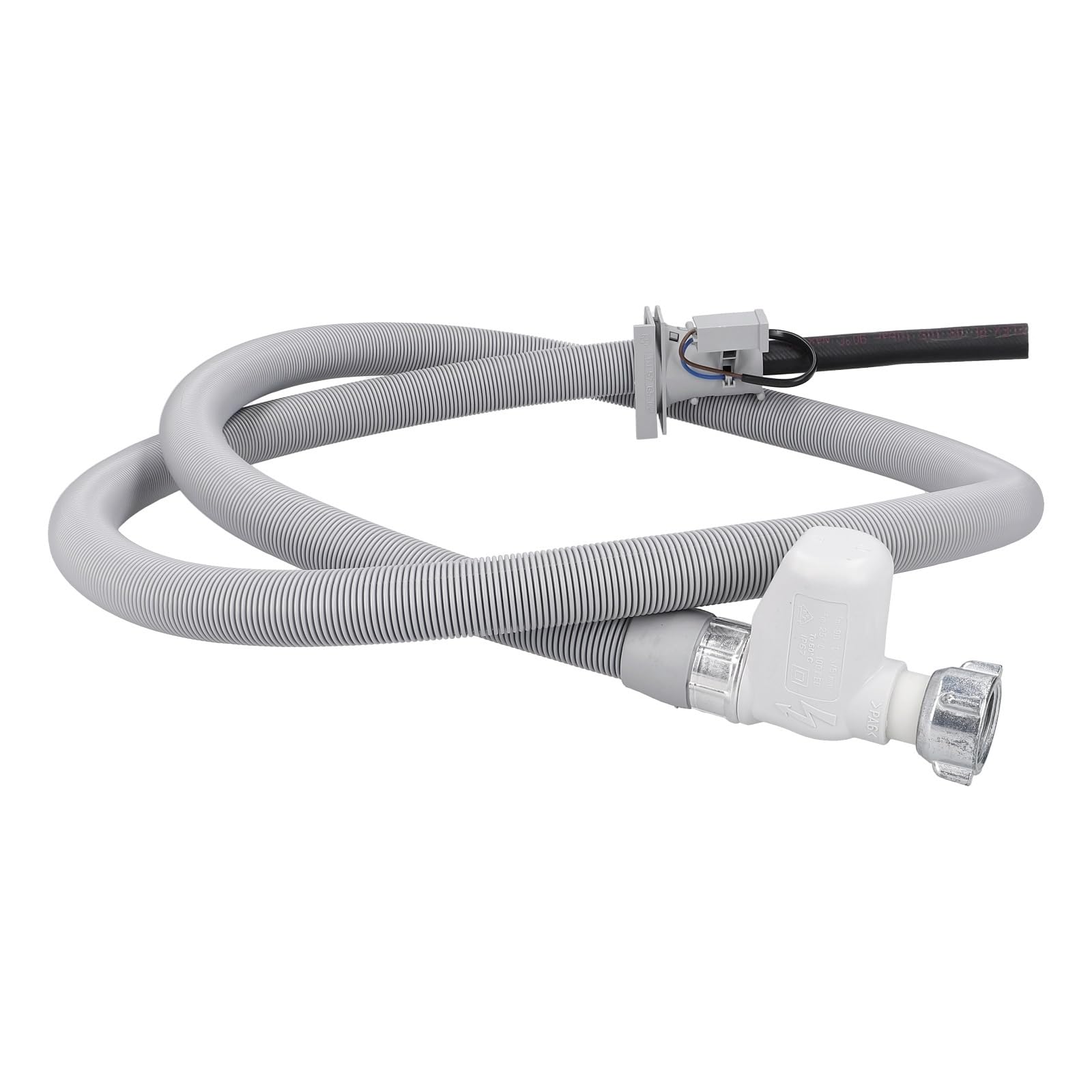 LPPP Manguera de entrada 1,7 m compatible con AEG 1115765123 lavavajillas | para Aquastop, manguera de seguridad, 111576502/4, 1115765008, Electrolux, Juno, Zanussi, conexión eléctrica