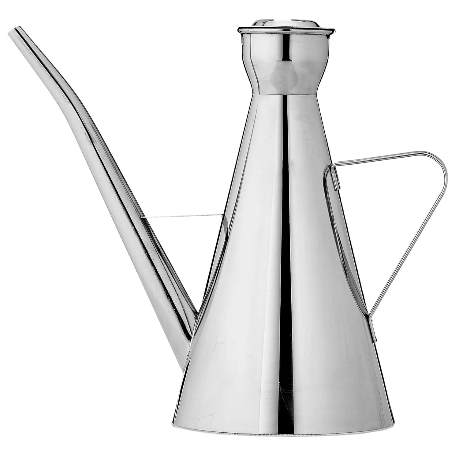 MGE - Classic Stainless Steel Oil Dispenser - Oil Drizzler - Stainless Steel Oil Bottle Perfect for Cooking Salad, BBQ - 500 ml - Image 4
