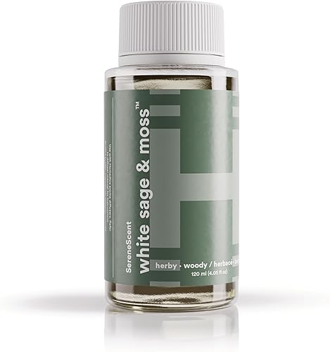 Miniatura 14 de Homedics SereneScent - Recambio de aceite para difusor sin agua, ciprés esmerilado (4.1 fl oz). Fragancia revitalizante para el hogar. Compatible