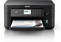 Epson Expression Home XP-5200 Impressora multifuncional colorida sem fio com digitalização, cópia, impressão frente e verso automática, fotos sem bordas, bandeja de papel para 150 folhas e tela