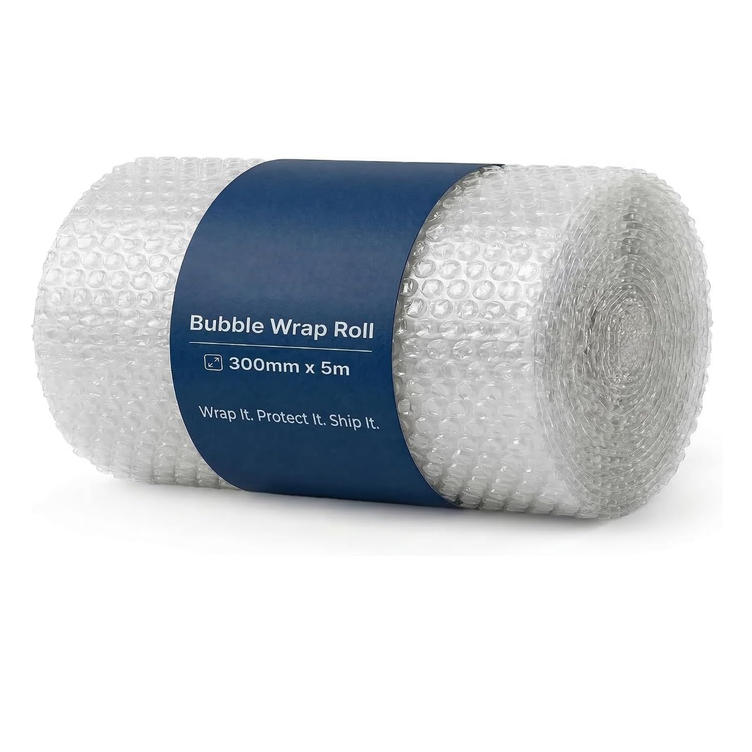 Inkspire Bubble Wrap Roll 300mm x 5m – Lightweight & Durable Air Bubbles Protective Packaging Essential for Moving House, Parcel Shipping, Storage Boxes & Fragile Item Packing
