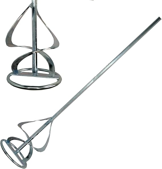 Paddle Mixer for Plaster Multi Mixer Used with Drill to Mix Motar