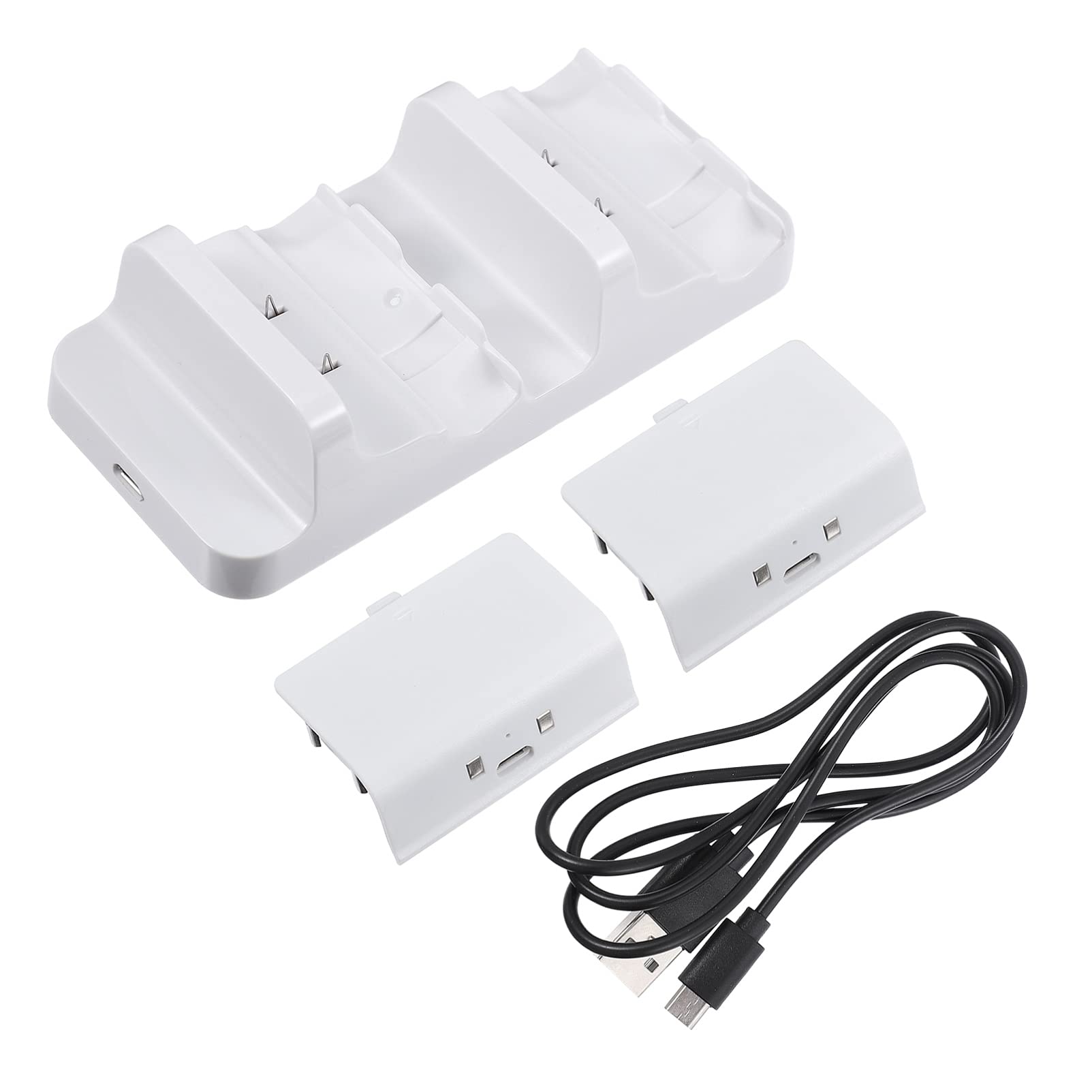 Base de carga doble para mandos de Xbox Series S con baterías recargables 8