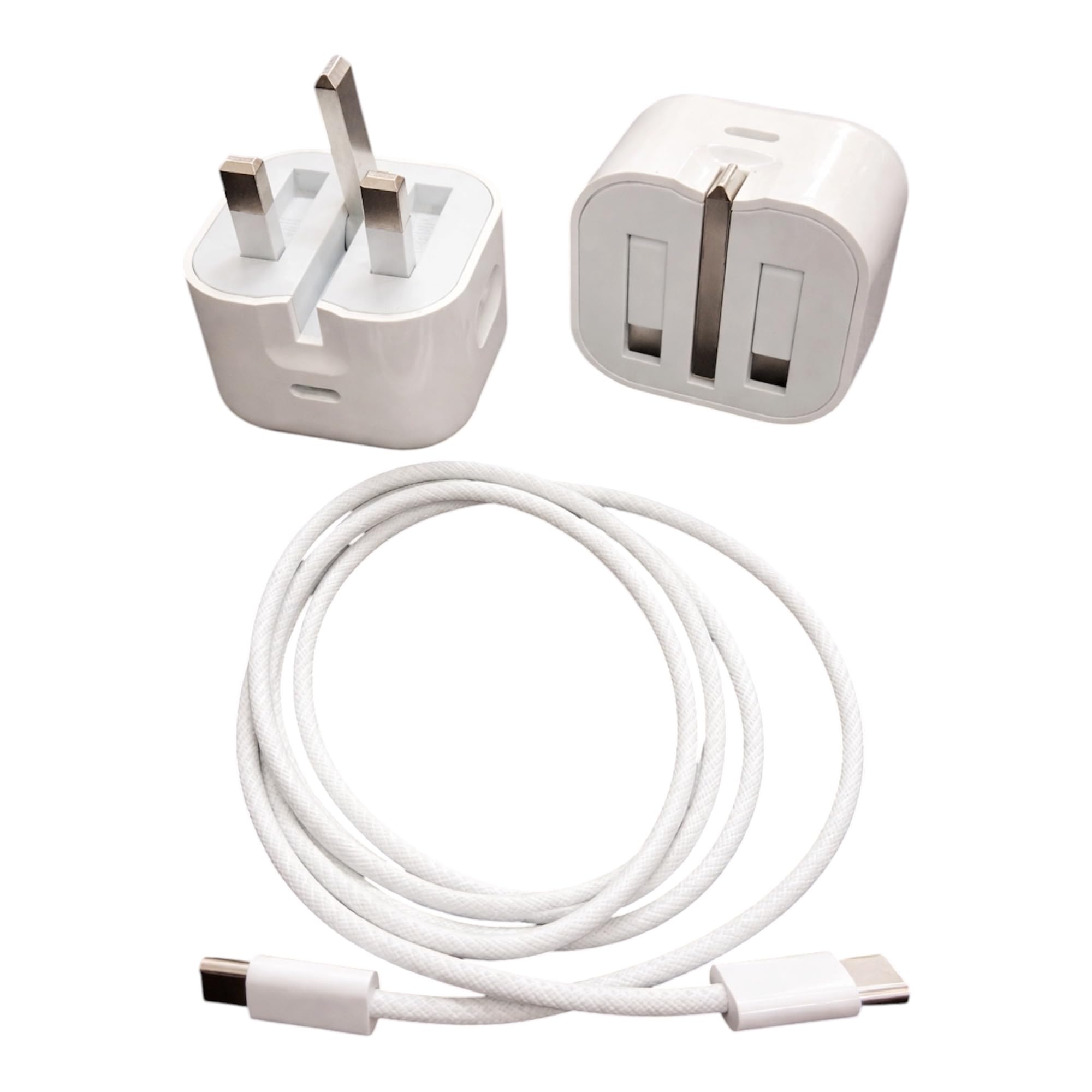 USB-C Fast Charging 20W UK Plug Adapter | Type C Charger Compatible with iPhone 15/16/17, Samsung, Android | Fast Charge Power Delivery (Option to buy Cable, Adapter or Bundle) (Adaptor Only) — view 8