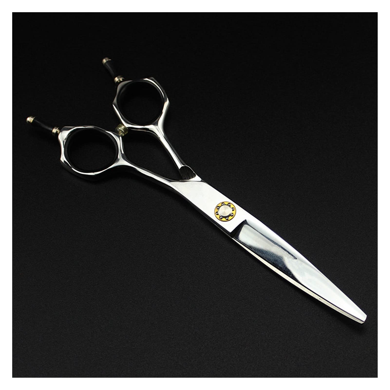 Forbici per Taglio Capelli 6 Pollici Barbiere, Parrucchiere, Piatte, Anello Manico Multicolore, Parrucchiere, Bellezza, Kit per Taglio Capelli diradati