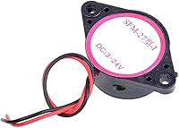Vista 3 de 5Pcs SFM-27 DC 3-24V Electronic Buzzer Alarm Sounder Continuous Sound Beep (Pack of 5) CYT1083