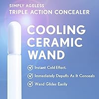 Vista 4 de COVERGIRL Corrector de triple acción Simply Ageless ligero, paquete de 1