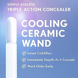 COVERGIRL Simply Ageless Triple Action Concealer, Creamy Natural, Pack of 1