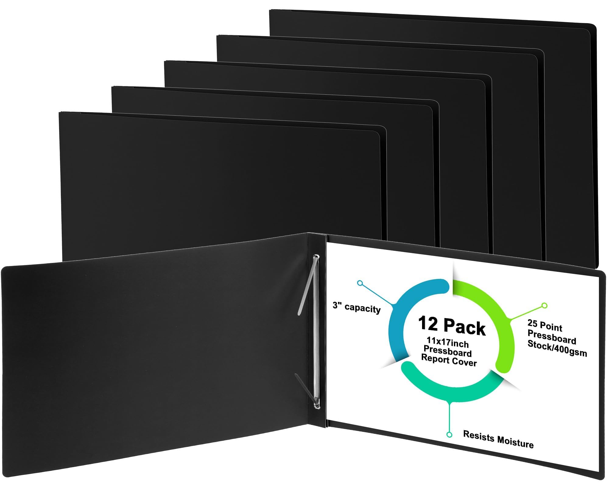 Amazon.com : gisgfim 12 Pcs 11'' x 17'' Pressboard Report Cover 3