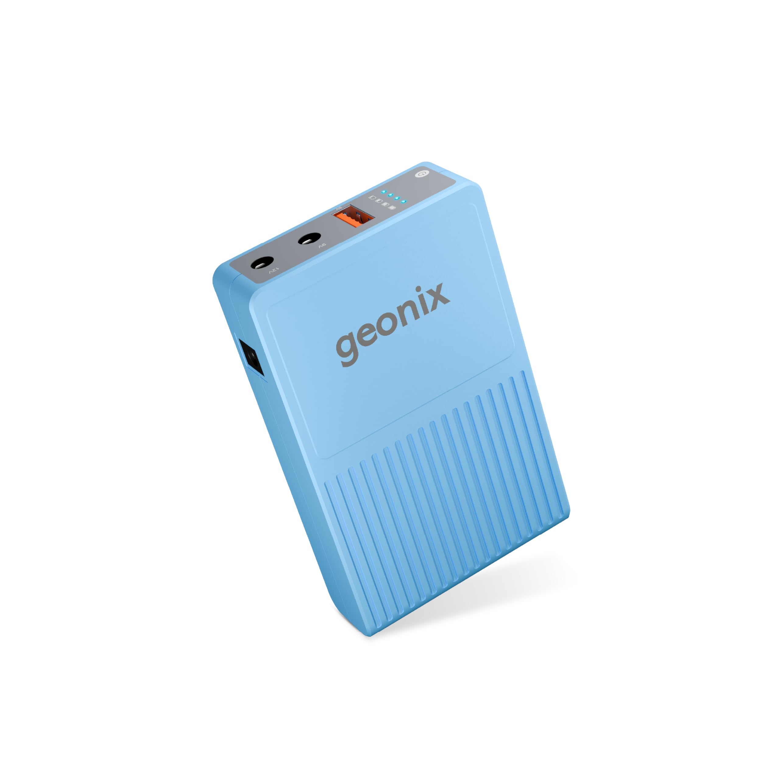 Geonix Trot R7 Mini UPS |Backup Upto 6 Hrs|2x2000 mAh Battery |Supports DC Port (12V/2A,9V/2A), USB (5V/2A) Output |Power Backup for Wi-Fi Routers, CCTV Camera, Cordless Phone, Modem (Maya Blue)-image-27
