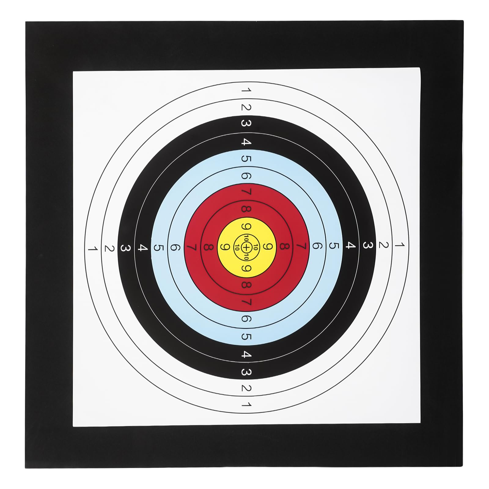 Archery Target for Backyard Adult Arrow Eva Foam Target, Portable Black Square Eva Archery Block for Bow Practice, Indoor and Outdoor Use,Includes Replacement Target for Backyard Shooting Practice
