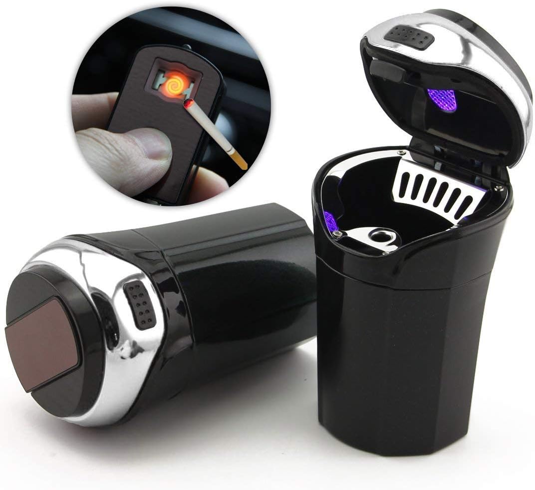 posacenere con coperchio per auto