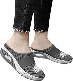 Women's Orthopaedic Shoes, Air Cushion Slip On Walking Shoes, Orthopaedic Diabetic Walking Shoes, Leisure Mesh, Breathable Sandals, Walking Shoes, Summer Shoes