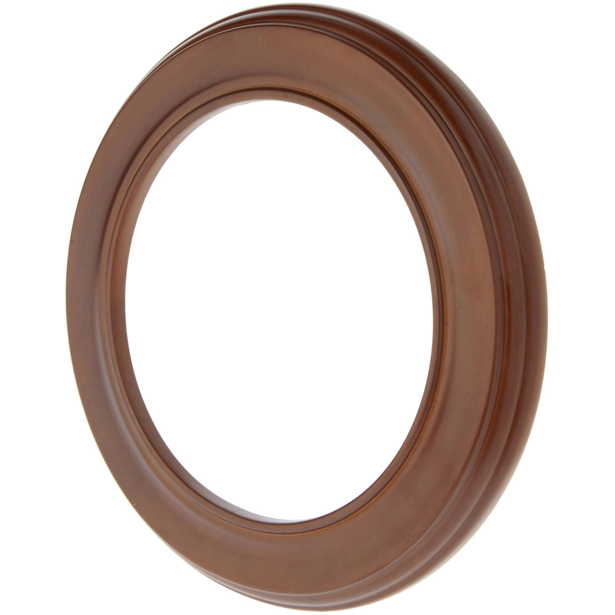 Bard's Walnut Wall Mountable Plate Frame, 10.25" H x 10.25" W x 0.875" D (For 7.5" - 8.25" Plates)