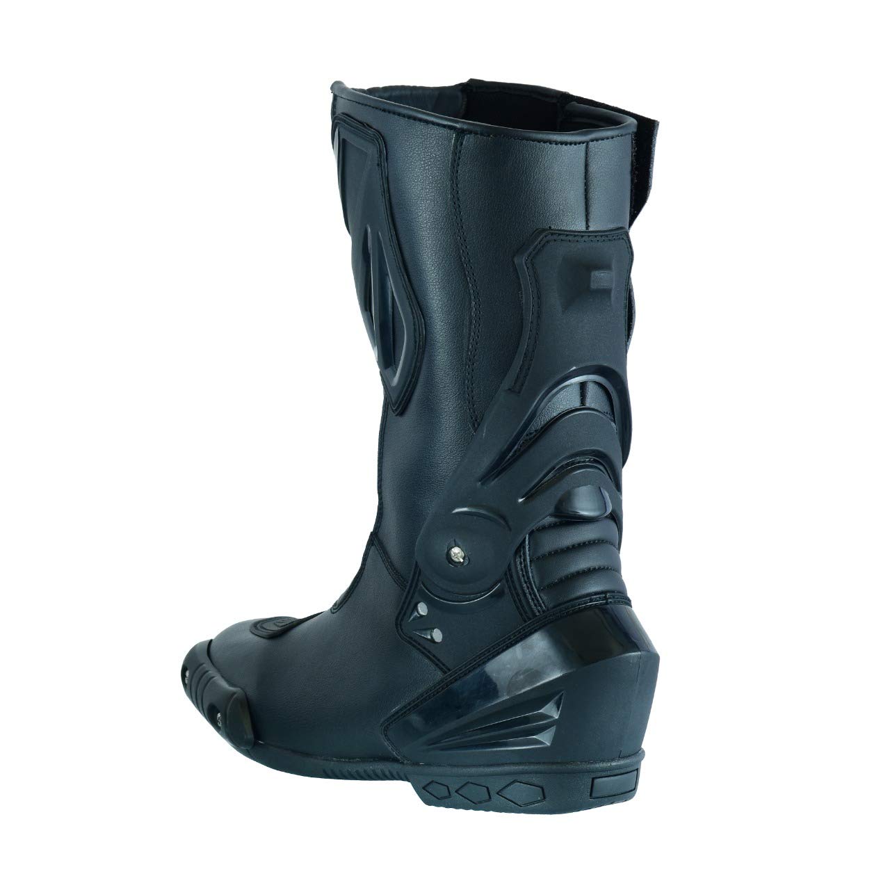 Jet Stivali Scarpe Moto Sportivi Uomo l'armatura Impermeabile Pelle