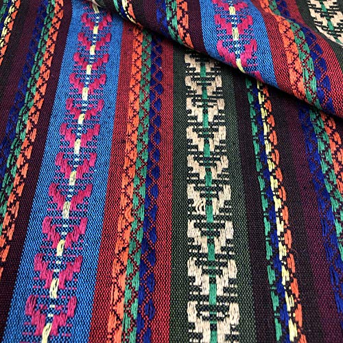 LAS TELAS ... Tela Alpujarreña Multicolor, Ancho 1,50 Mtrs. 1 Mtr.