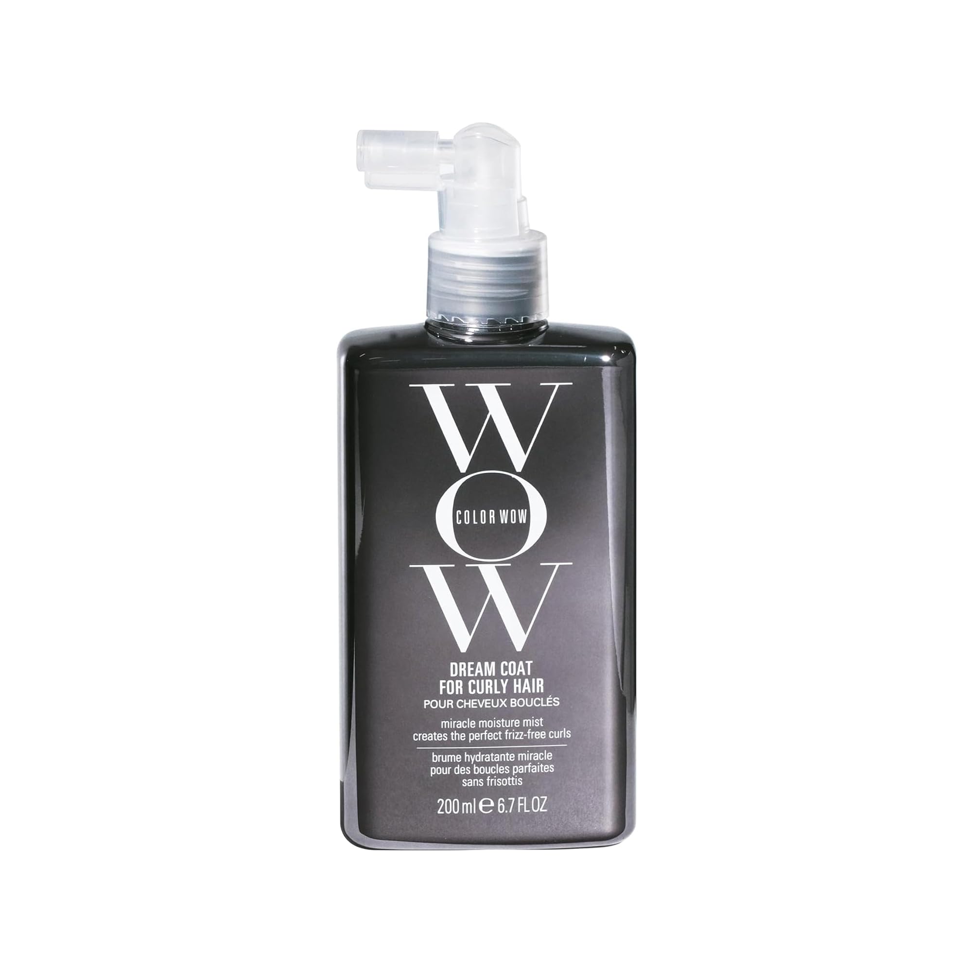 Color Wow Dream Coat Curly Hair Spray - Spray anti-encrespamiento para pelo rizado - Laca ultraligera para rizos perfectos - Larga duración y brillo - Producto de peinado para cabello rizado - 200 ml