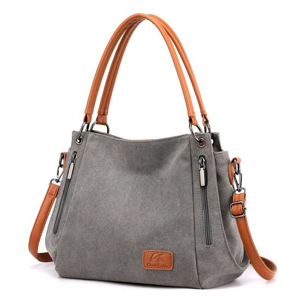 Amazon | [Takusan Shopping] キャンバス トート ショルダー