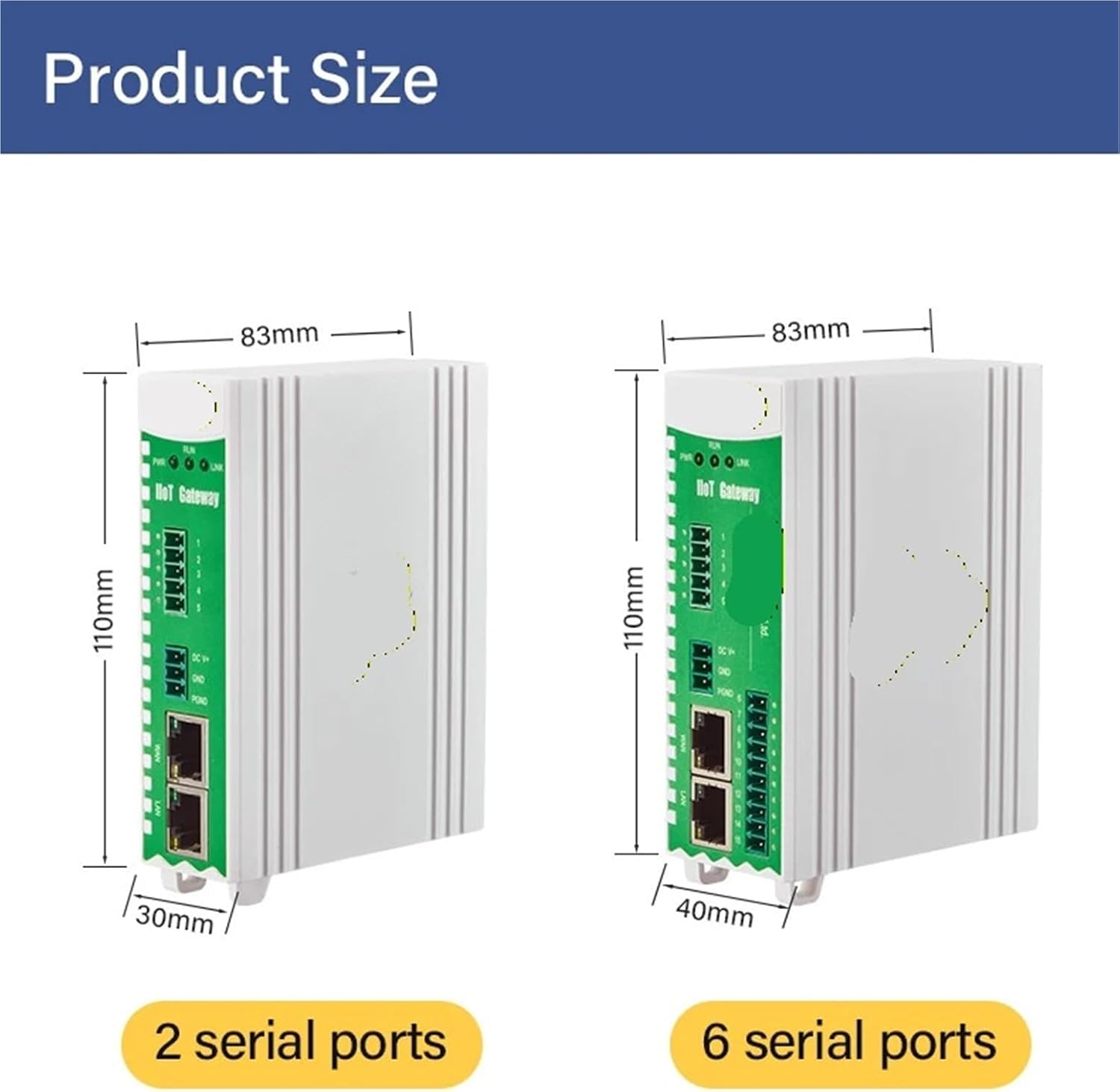 RS485 IEC104 to Modbus DLT645 IEC104 BACnet Protocol Industrial Support Monitoring