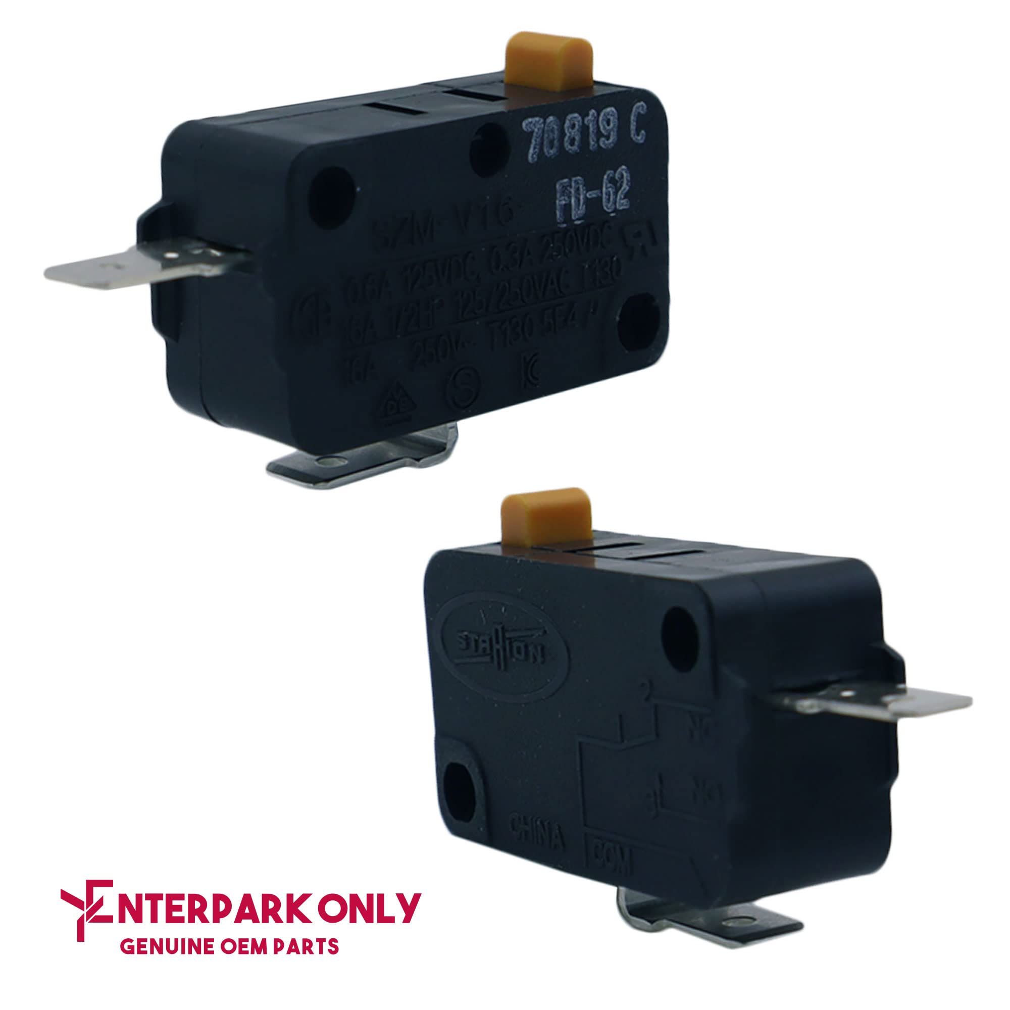 Amazon.com: ENTERPARK New OEM 2 Pack GE SZM-V16-FD-62 Microwave