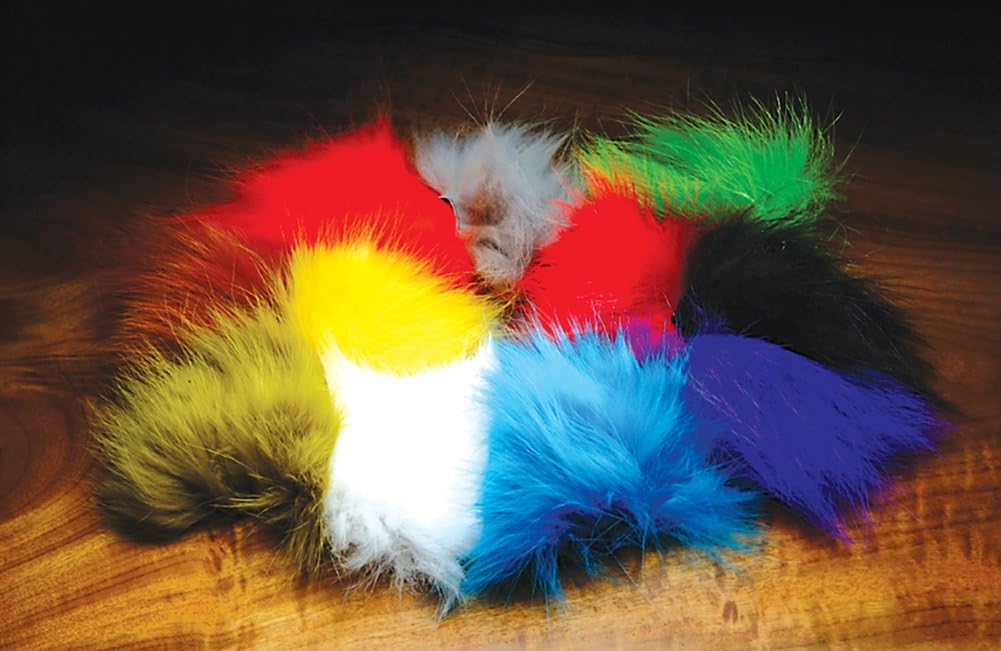 Arctic Fox Body Hair - Black