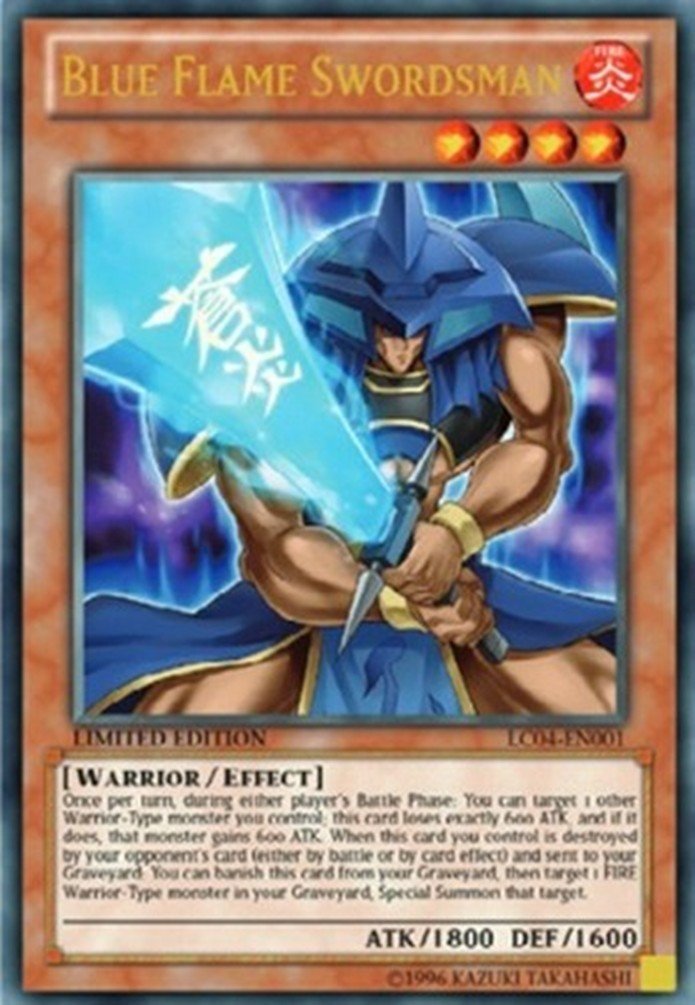 YuGiOh - LC04-EN001 Blue Swordsman Ultra Rare Limited Edition Card
