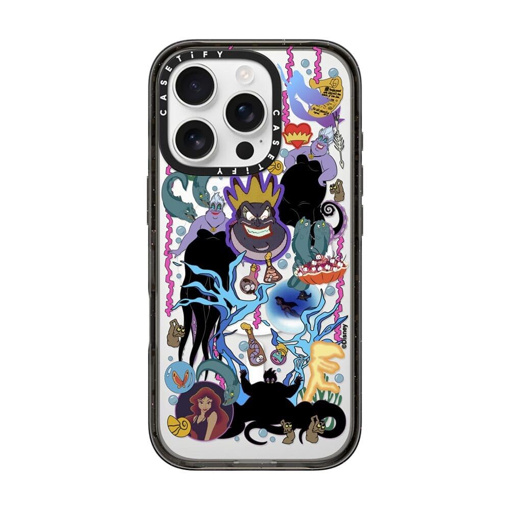 Coque CASETiFY Ursula iPhone 16 Pro noire transparente MagSafe - 6