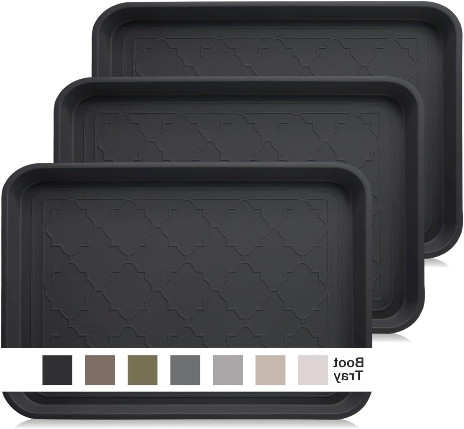 MODMA Boot Tray for Entryway Indoor, Heavy Duty Shoe Mat