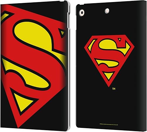 Miniatura 35 de Head Case Designs Funda de piel con licencia oficial de Superman DC Comics Classic Logos compatible con Apple iPad 9.7 2017 / iPad 9.7 2018