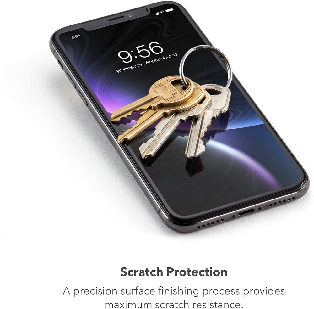 ZAGG Glass+ Screen Protector for iPhone 12/12 Pro - 3X Shatter Protection, Scratch Resistant, Oil-Resistant Surface, InvisibleShield, Easy to Install