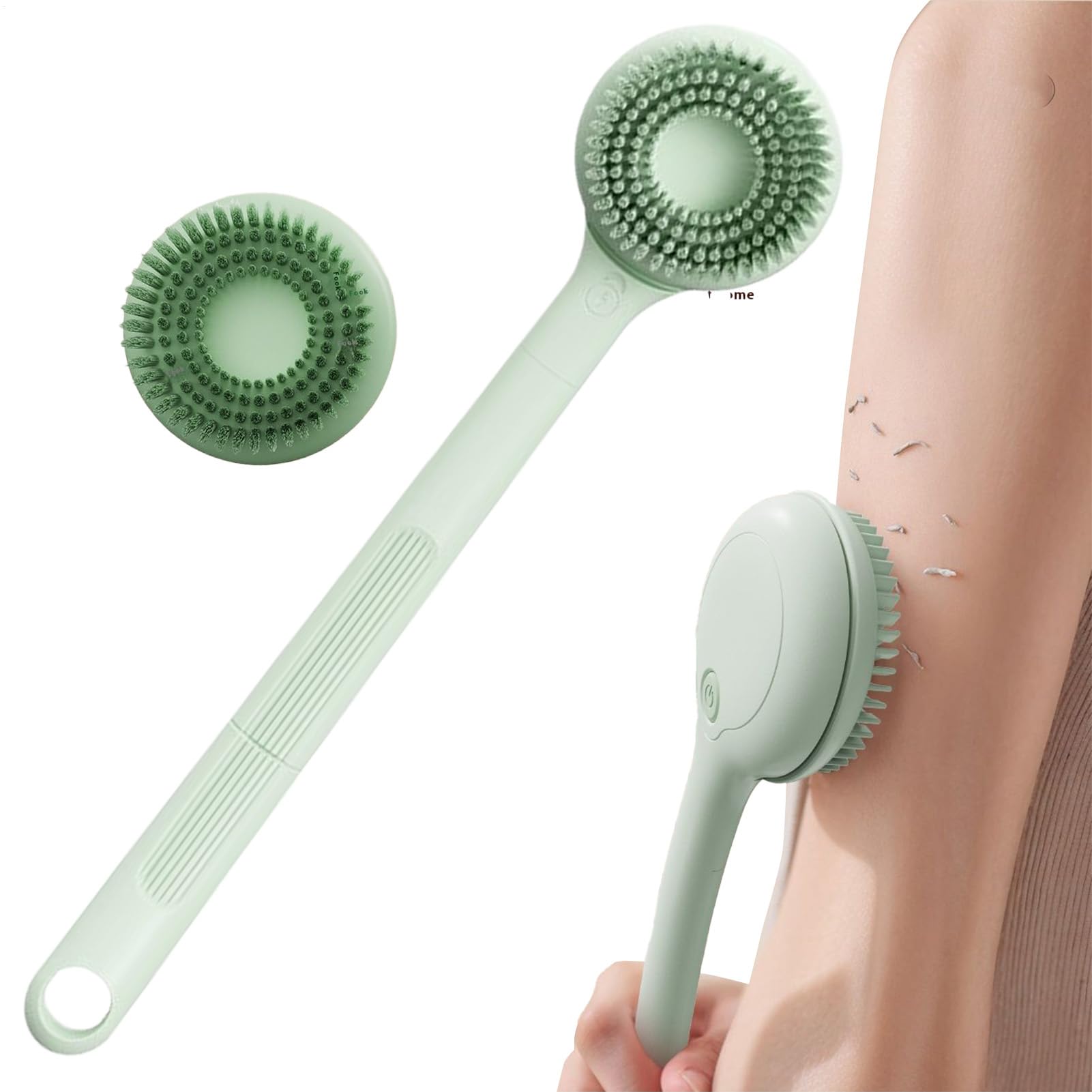 Cepillo Eléctrico Corporal Exfoliador de Piel Giratorio de 2 Velocidades