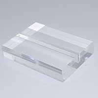 Vista 1 de Paquete de 10 soportes de acrílico transparente, soportes acrílicos para números de mesa de boda, soporte para números de mesa de boda, soporte