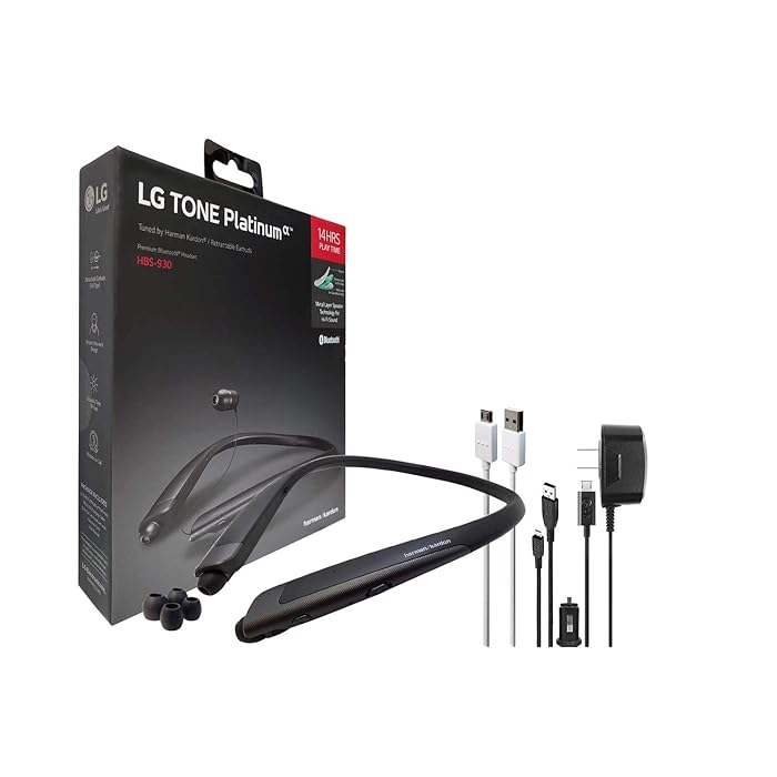 Buy Lg Tone Hbs 930 Platinum Hd Bluetooth Headset Sound By Harman Kardon Wireless Stereo Headset With Car Wall Charger Usb Ear Gels Refurbished Black Online At Desertcart India Buy Lg Tone Hbs 930 Platinum Hd Bluetooth Headset Sound By Harman Kardon Wireless Stereo Headset With Car Wall Charger Usb Ear Gels Refurbished Black Online At Desertcart India