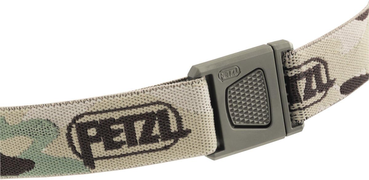 PETZL, Tactikka+RGB Headlamp Camo, Compact and Powerful headlamp Ideal for Hunting and Fishing. White or red/Green/Blue Lighting to Preserve Night Vision and Ensure Stealth. 350 lumens