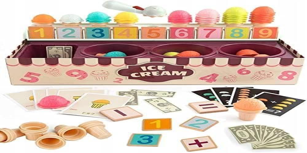 AMO TOYSTopbright - Colorful Number Cognitive Ice Cream Learning Box (120478)