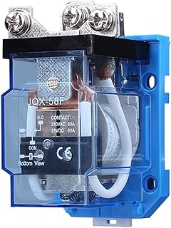 JQX-58F 1Z 60A High-Power Relay DC12V DC24V AC110V AC220V DC48V DC220V 1Pcs (Size : AC110V)