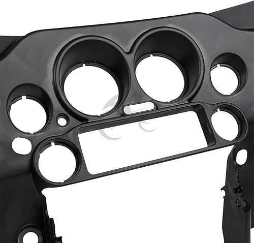 Miniatura 6 de TCT-MT - Funda para panel de mandos de motocicleta, color negro, alas de murciélago, panel de 8 pulgadas