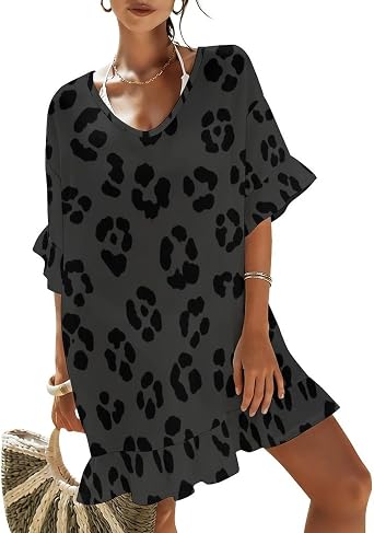 Swimsuit Cover Up Soft Bathing Suit Swim Beach Dress Fashion Travel Decor