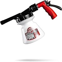 Vista 10 de Adam's Polishes Pistola de espuma para lavado de coches: se conecta a la manguera de jardín para lavado de autos, no requiere lavadora a presión