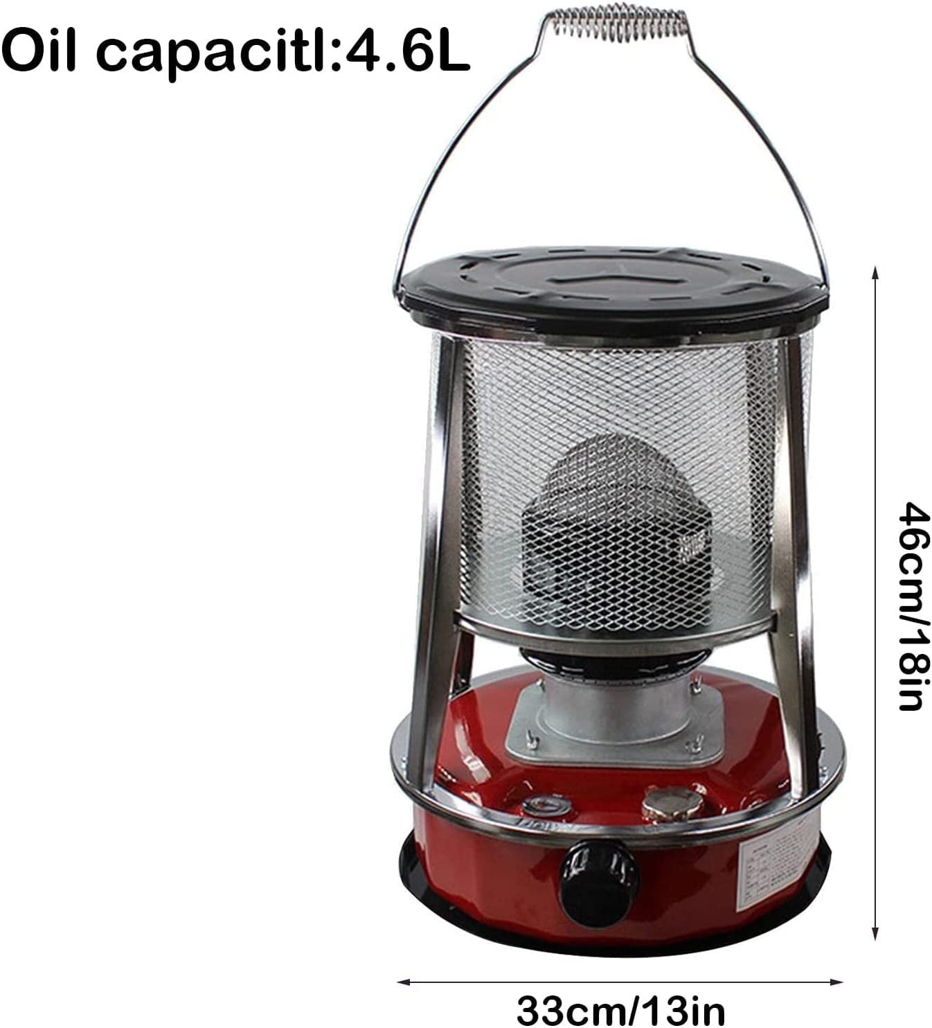 Calentador de Gas para Camping, Estufa de Gasóleo para Exteriores, Quemador de Queroseno para Exteriores, Calentador de Aceite para Camping