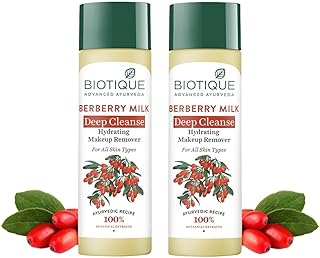 Biotique Bio Berberry Hydrating Cleanser For All Skin Types, 120Ml (Pack Of 2)