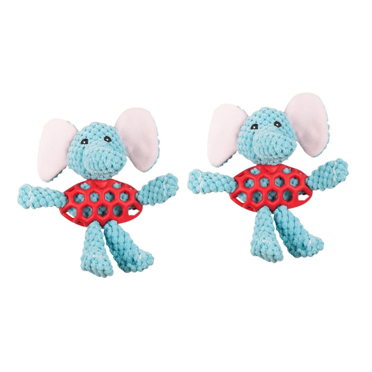 SUPVOX 2piezas Juguete De Masticar para Perros De Peluche para Entrenamiento De Cachorros para Fortalecer La Relación y Diversión El Exterior