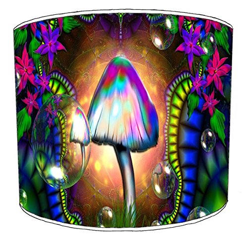 Magic Mushroom Lampshade for A Table Lamp in 3 Sizes - Free Personalisation