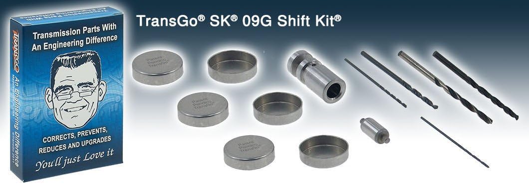 Wellington Parts Corp O9G Transmission Shift Kit Transgo Valve Body Solenoid Rebuild Pack TF60SN 09G
